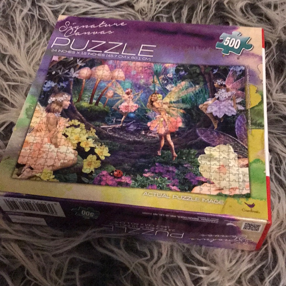 500 piece fairy puzzle